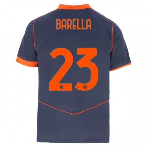 Virallinen Fanipaita Inter Milan Barella 23 Kolmas Pelipaita 2025-26 - Miesten Virallinen Fanipaita Inter Milan Barella 23 Kolmas Pelipaita 2025-26 - Miesten